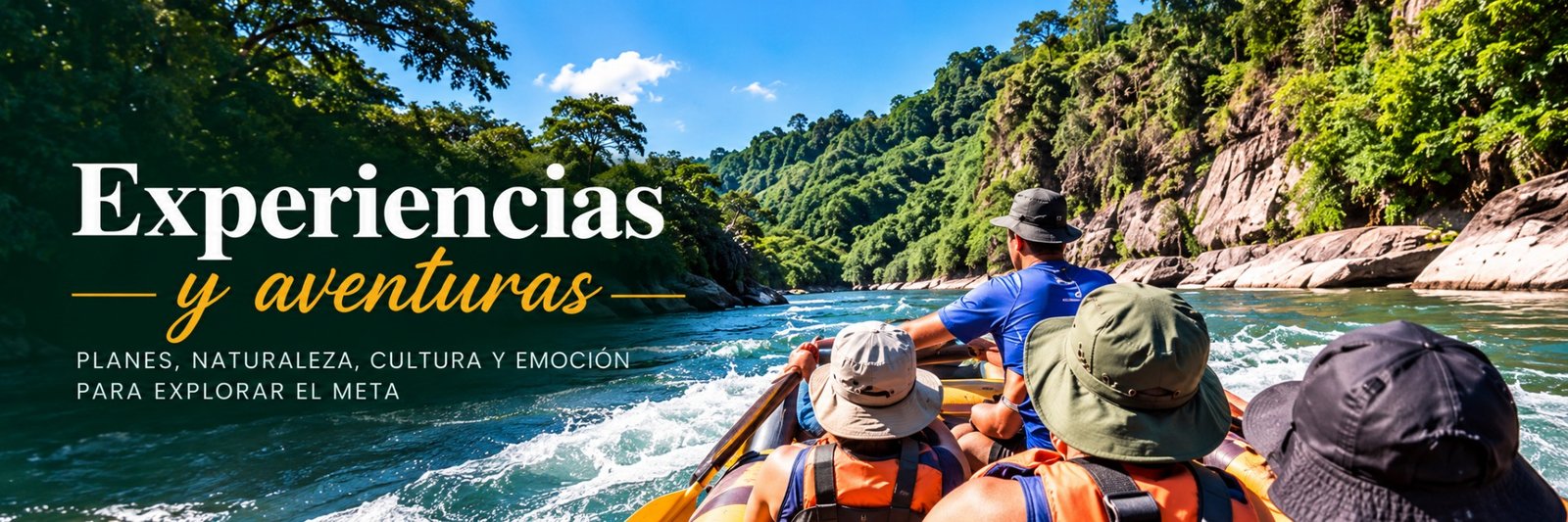Experiencias y aventuras: canotaje en los ríos del Meta